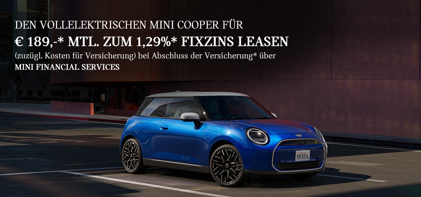 DER VOLLELEKTRISCHE MINI COOPER E